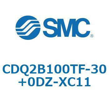 CQ2-Z XC11/X636 - デュアル行程シリンダ/片ロッド形 SMC