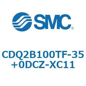 CQ2-Z XC11/X636 - デュアル行程シリンダ/片ロッド形 SMC