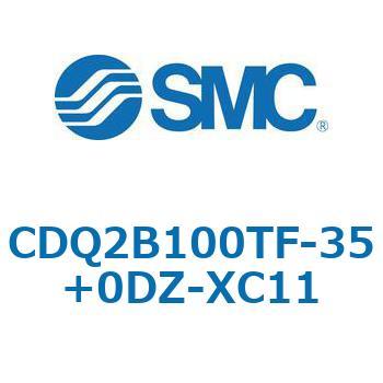CQ2-Z XC11/X636 - デュアル行程シリンダ/片ロッド形 SMC