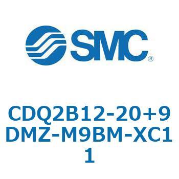 CQ2-Z XC11/X636 - デュアル行程シリンダ/片ロッド形 SMC