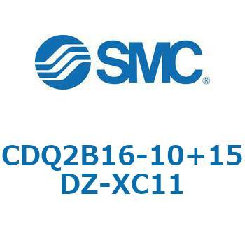 CQ2-Z XC11/X636 - デュアル行程シリンダ/片ロッド形 SMC
