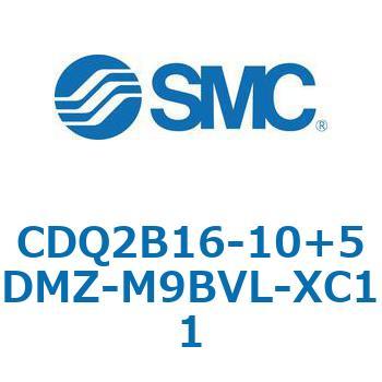 CQ2-Z XC11/X636 - デュアル行程シリンダ/片ロッド形 SMC