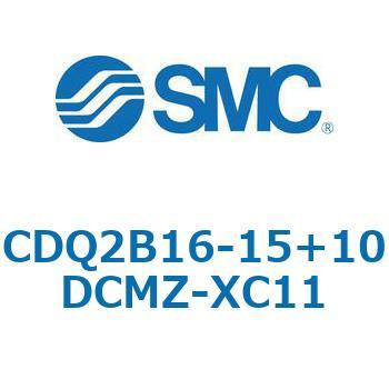 CQ2-Z XC11/X636 - デュアル行程シリンダ/片ロッド形 SMC
