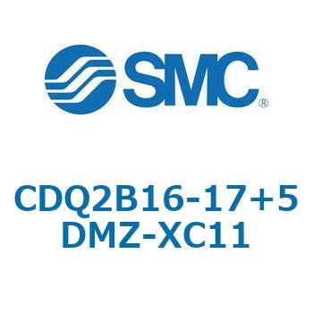 CQ2-Z XC11/X636 - デュアル行程シリンダ/片ロッド形 SMC