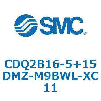 CQ2-Z XC11/X636 - デュアル行程シリンダ/片ロッド形 SMC