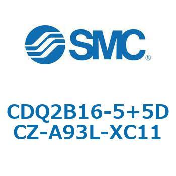 CQ2-Z XC11/X636 - デュアル行程シリンダ/片ロッド形 SMC