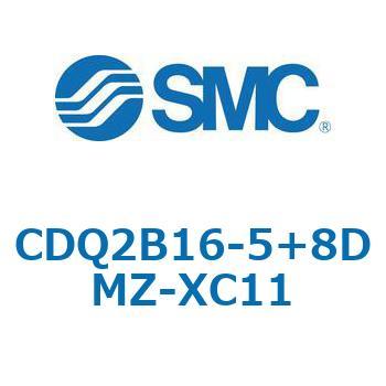 CQ2-Z XC11/X636 - デュアル行程シリンダ/片ロッド形 SMC