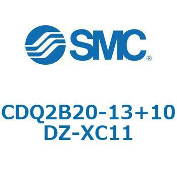 CQ2-Z XC11/X636 - デュアル行程シリンダ/片ロッド形 SMC