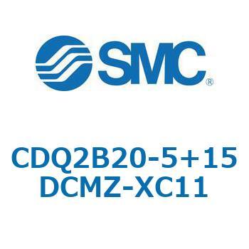 CQ2-Z XC11/X636 - デュアル行程シリンダ/片ロッド形 SMC