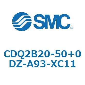 CQ2-Z XC11/X636 - デュアル行程シリンダ/片ロッド形 SMC