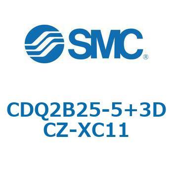 CQ2-Z XC11/X636 - デュアル行程シリンダ/片ロッド形 SMC