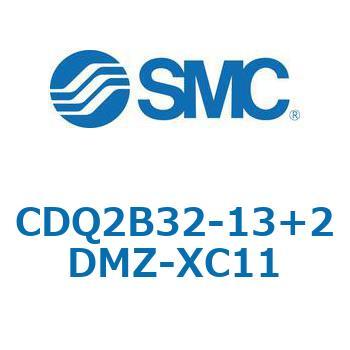 CQ2-Z XC11/X636 - デュアル行程シリンダ/片ロッド形 SMC