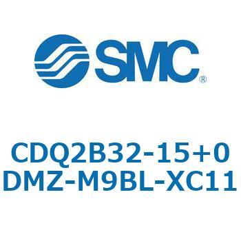 CQ2-Z XC11/X636 - デュアル行程シリンダ/片ロッド形 SMC