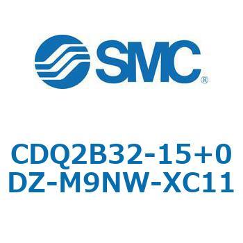 CQ2-Z XC11/X636 - デュアル行程シリンダ/片ロッド形 SMC