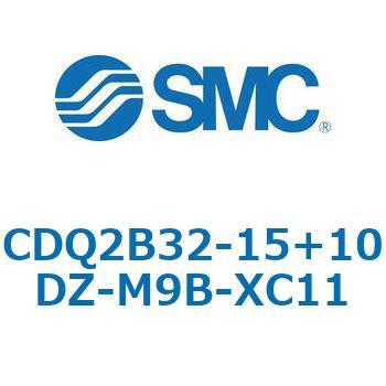 CQ2-Z XC11/X636 - デュアル行程シリンダ/片ロッド形 SMC