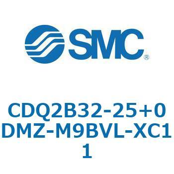 CQ2-Z XC11/X636 - デュアル行程シリンダ/片ロッド形 SMC