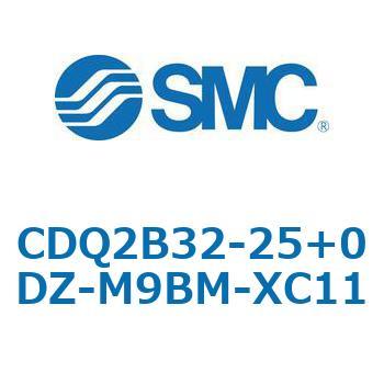 CQ2-Z XC11/X636 - デュアル行程シリンダ/片ロッド形 SMC
