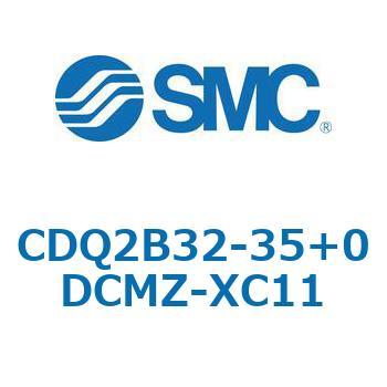 CQ2-Z XC11/X636 - デュアル行程シリンダ/片ロッド形 SMC