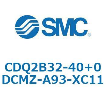 CQ2-Z XC11/X636 - デュアル行程シリンダ/片ロッド形 SMC