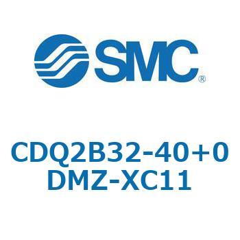 CQ2-Z XC11/X636 - デュアル行程シリンダ/片ロッド形 SMC