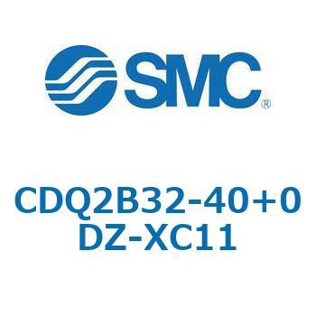 CQ2-Z XC11/X636 - デュアル行程シリンダ/片ロッド形 SMC
