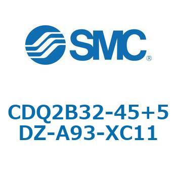 CQ2-Z XC11/X636 - デュアル行程シリンダ/片ロッド形 SMC