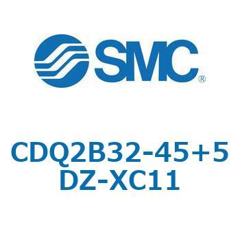 CQ2-Z XC11/X636 - デュアル行程シリンダ/片ロッド形 SMC