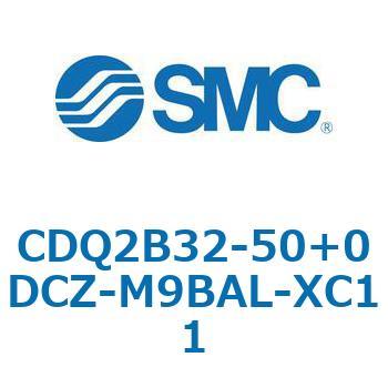 CQ2-Z XC11/X636 - デュアル行程シリンダ/片ロッド形 SMC