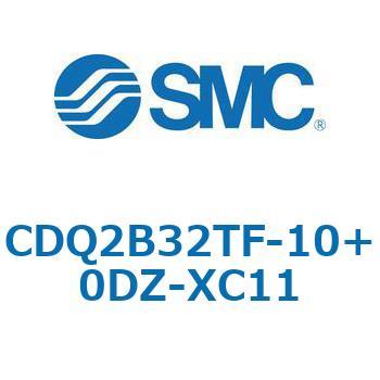 CQ2-Z XC11/X636 - デュアル行程シリンダ/片ロッド形 SMC