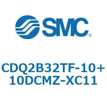 CQ2-Z XC11/X636 - デュアル行程シリンダ/片ロッド形 SMC