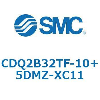CQ2-Z XC11/X636 - デュアル行程シリンダ/片ロッド形 SMC
