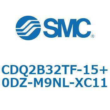 CQ2-Z XC11/X636 - デュアル行程シリンダ/片ロッド形 SMC