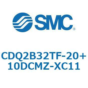 CQ2-Z XC11/X636 - デュアル行程シリンダ/片ロッド形 SMC