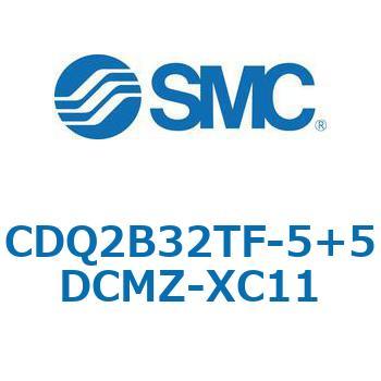 CQ2-Z XC11/X636 - デュアル行程シリンダ/片ロッド形 SMC