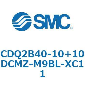 CQ2-Z XC11/X636 - デュアル行程シリンダ/片ロッド形 SMC