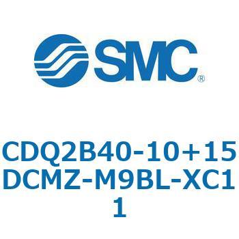 CQ2-Z XC11/X636 - デュアル行程シリンダ/片ロッド形 SMC