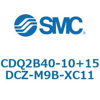 CQ2-Z XC11/X636 - デュアル行程シリンダ/片ロッド形 SMC