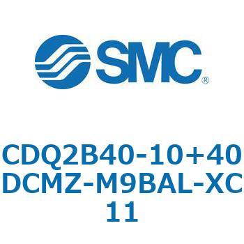 CQ2-Z XC11/X636 - デュアル行程シリンダ/片ロッド形 SMC