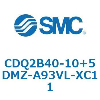 CQ2-Z XC11/X636 - デュアル行程シリンダ/片ロッド形 SMC