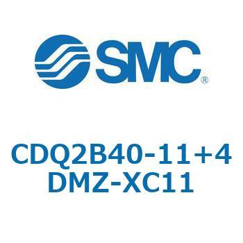 CQ2-Z XC11/X636 - デュアル行程シリンダ/片ロッド形 SMC
