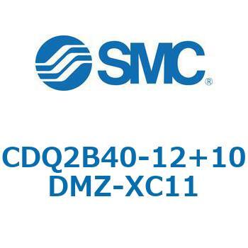 CQ2-Z XC11/X636 - デュアル行程シリンダ/片ロッド形 SMC