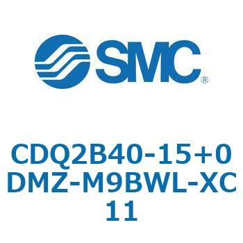 CQ2-Z XC11/X636 - デュアル行程シリンダ/片ロッド形 SMC