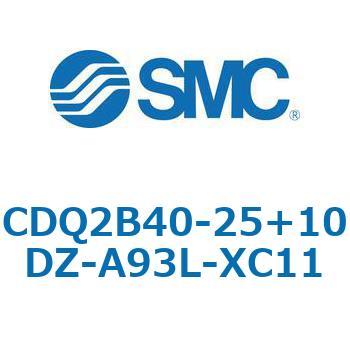 CQ2-Z XC11/X636 - デュアル行程シリンダ/片ロッド形 SMC