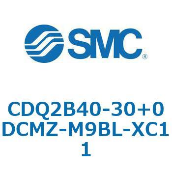 CQ2-Z XC11/X636 - デュアル行程シリンダ/片ロッド形 SMC