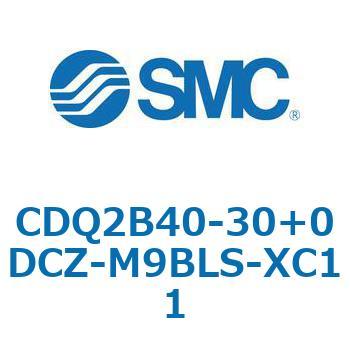 CQ2-Z XC11/X636 - デュアル行程シリンダ/片ロッド形 SMC