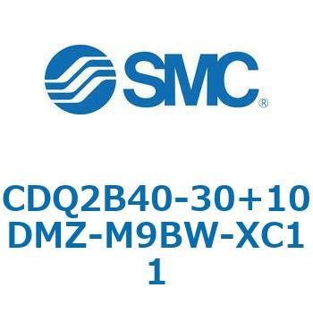 CQ2-Z XC11/X636 - デュアル行程シリンダ/片ロッド形 SMC