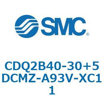 CQ2-Z XC11/X636 - デュアル行程シリンダ/片ロッド形 SMC