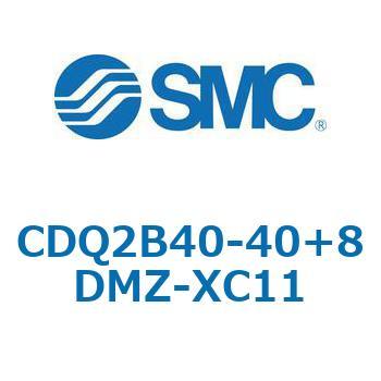 CQ2-Z XC11/X636 - デュアル行程シリンダ/片ロッド形 SMC