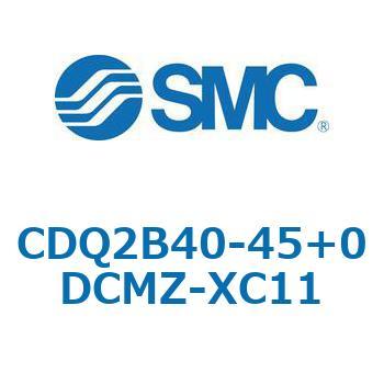 CQ2-Z XC11/X636 - デュアル行程シリンダ/片ロッド形 SMC