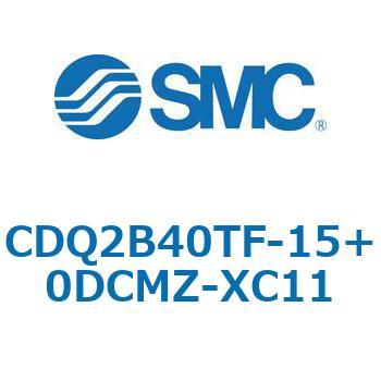 CQ2-Z XC11/X636 - デュアル行程シリンダ/片ロッド形 SMC